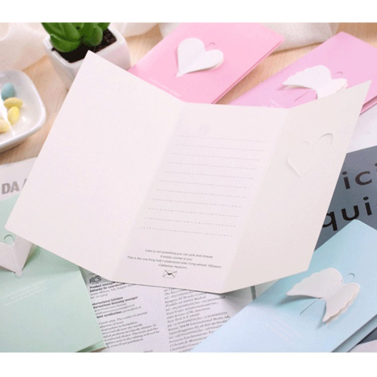10 PCS A-330 Stereo Hollow Greeting Card