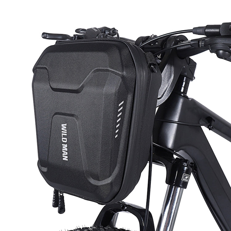 WILD MAN E8 3L Bicycle EVA Hard Shell Head Bag