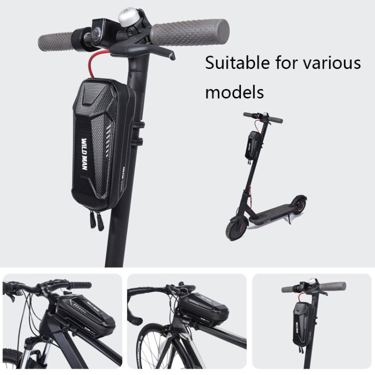 WILD MAN XS5 1L Bicycle EVA Hard Shell Front Beam Bag