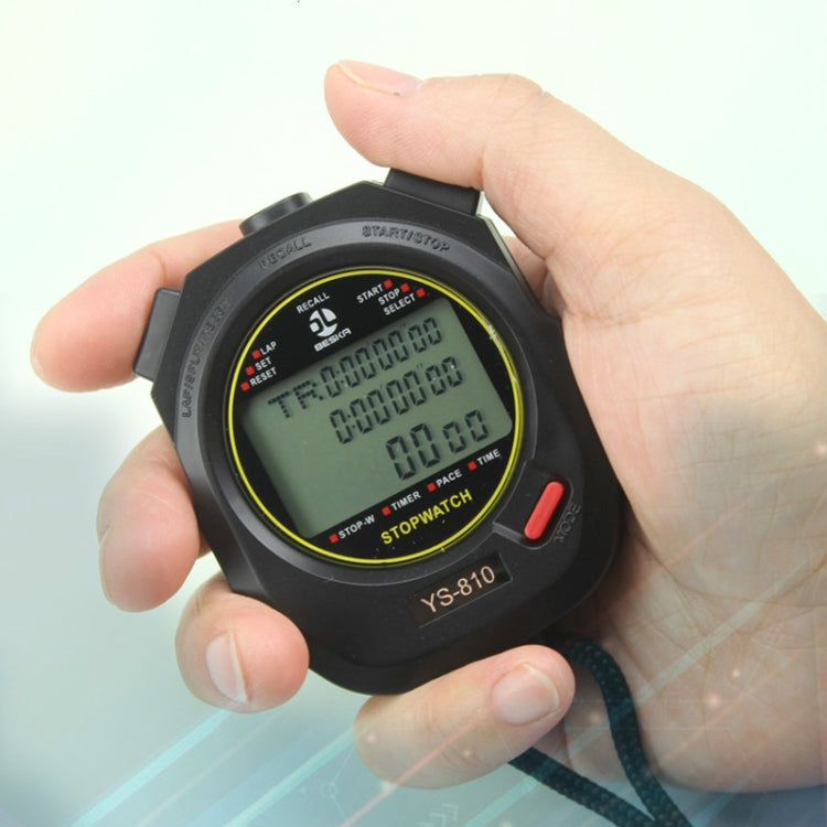 YS Electronic Stopwatch Timer Track And Field Training Running Watch, Style: