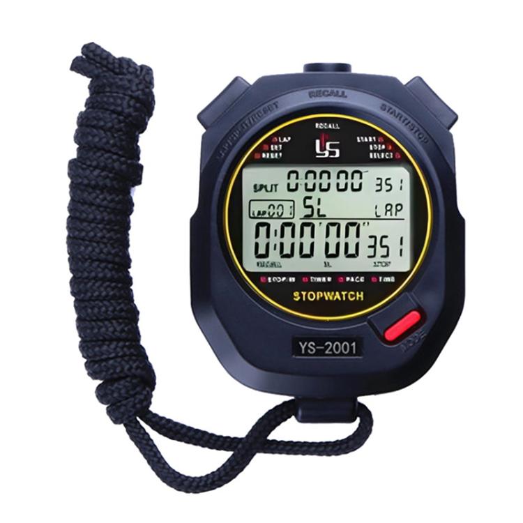 YS Millisecond Stopwatch Timer Running Training Referee Stopwatch, Style: