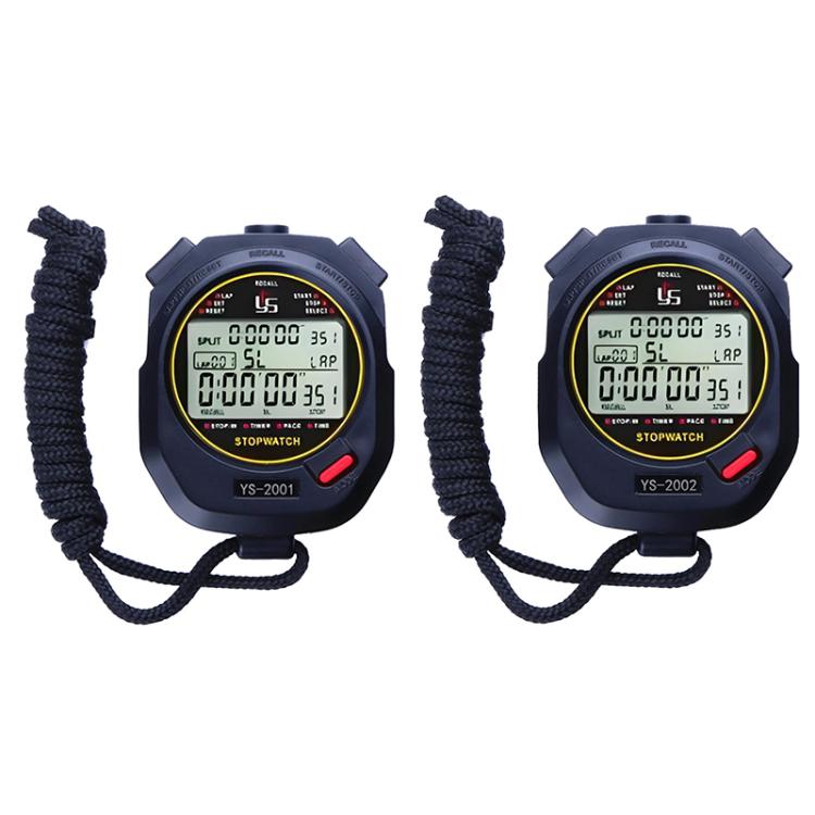 YS Millisecond Stopwatch Timer Running Training Referee Stopwatch, Style: