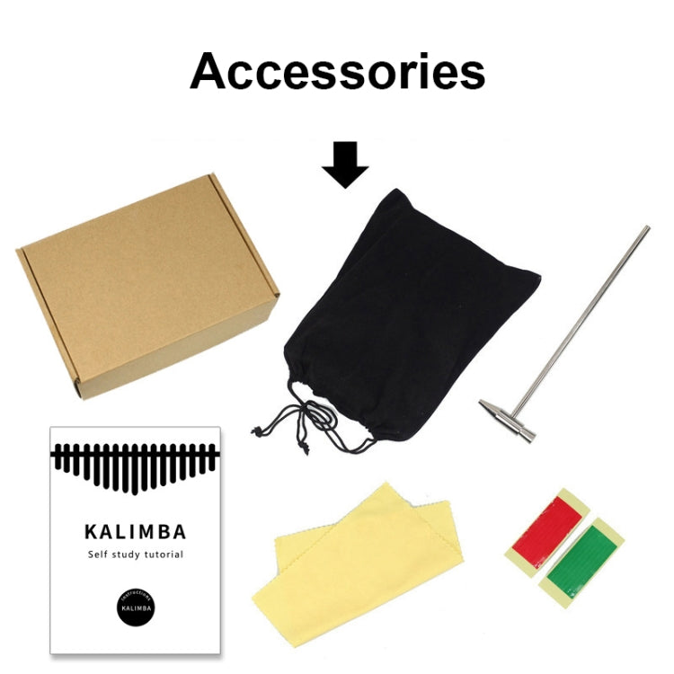 17-tone Radian Design Portable Finger Piano