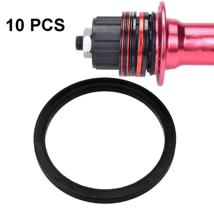 10 PCS FMFXTR Bicycle BB Middle Shaft Flying Wheel Cushion, Thickness: