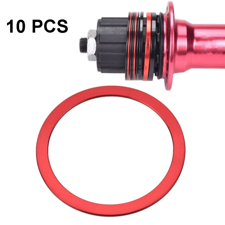 10 PCS FMFXTR Bicycle BB Middle Shaft Flying Wheel Cushion, Thickness: