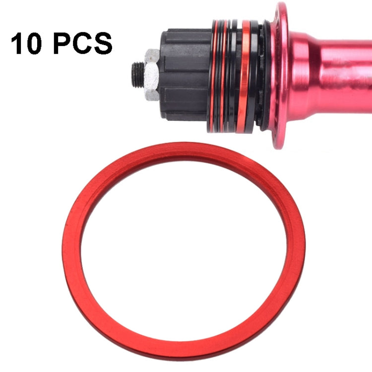 10 PCS FMFXTR Bicycle BB Middle Shaft Flying Wheel Cushion, Thickness: