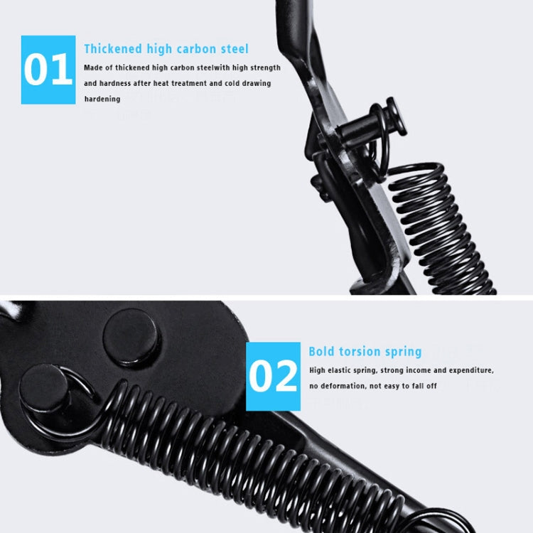 FMFXTR Children Bike Bracket Foot Support Side Support Holder, Style: Open 12 inch