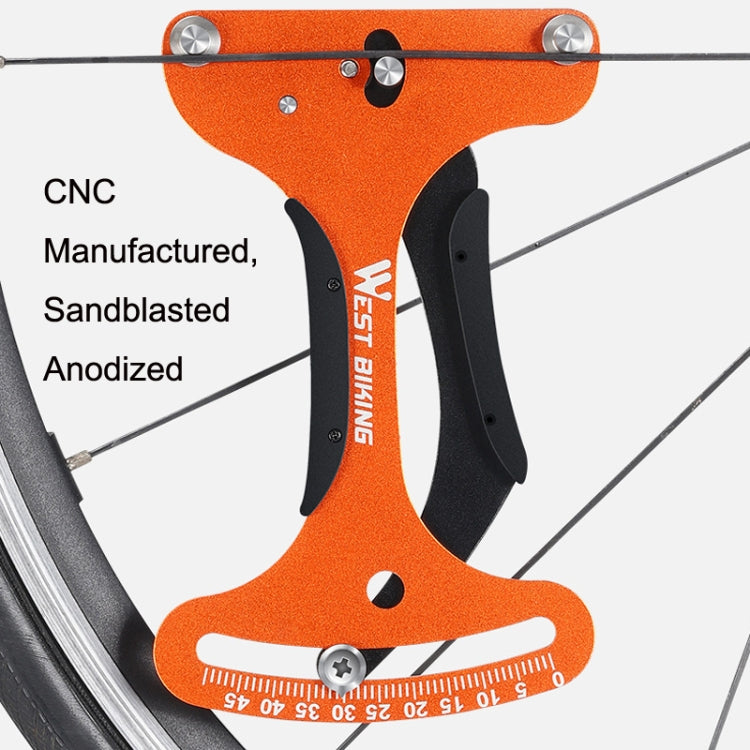 WEST BIKING Bicycle Spoke Tension Meter Rim Tensioner Calibrator