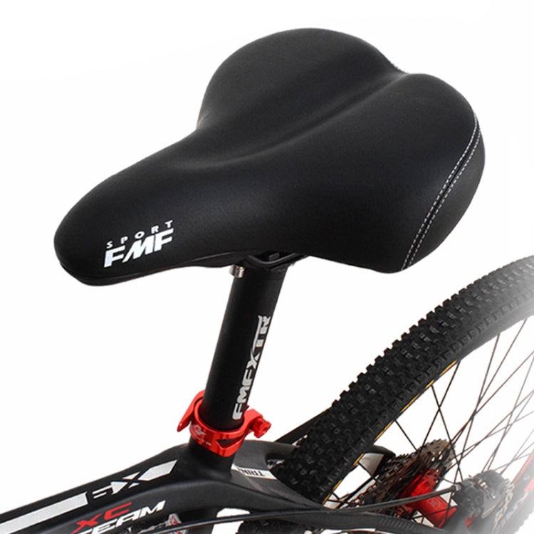 FMFXTR Mountain Bicycle Cushion Saddle Soft Wide Comfortable Spring Seat Cushion
