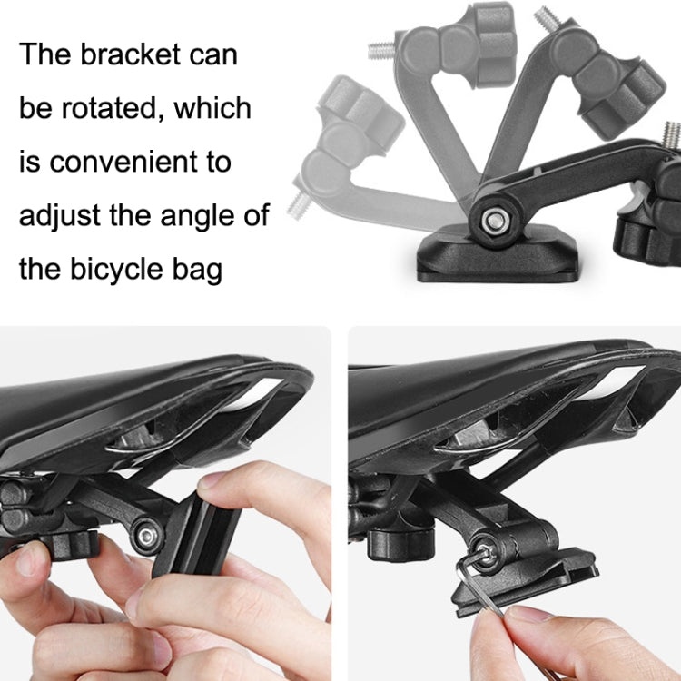 WEST BIKING Cycling Water Bottle Bag Rear Seat Saddle Bag