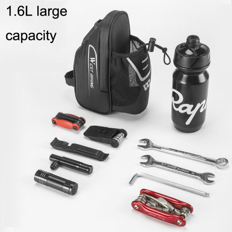 WEST BIKING Cycling Water Bottle Bag Rear Seat Saddle Bag