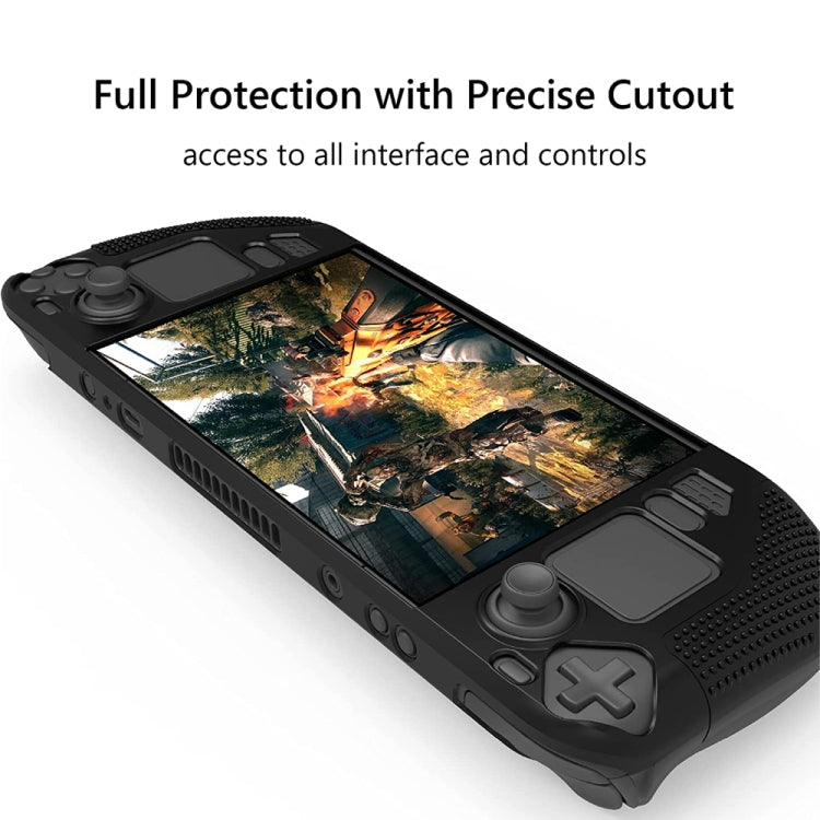 PGTECH Game Console Silicone Case With Anti-Slip Particles for Steam Deck
