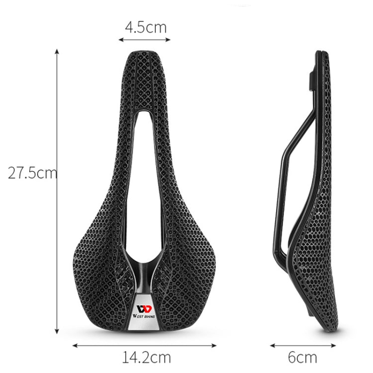 WEST BIKING YP0801130 Bicycle Comfort Honeycomb Seat Cushion