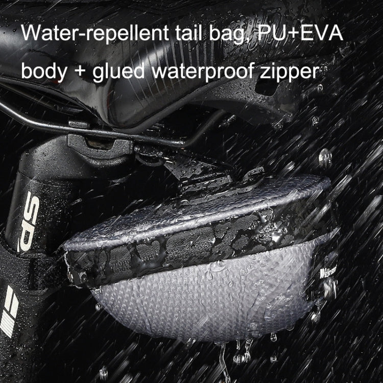 WEST BIKING Bicycle Mini Hardshell Tail Bag Saddle Bag