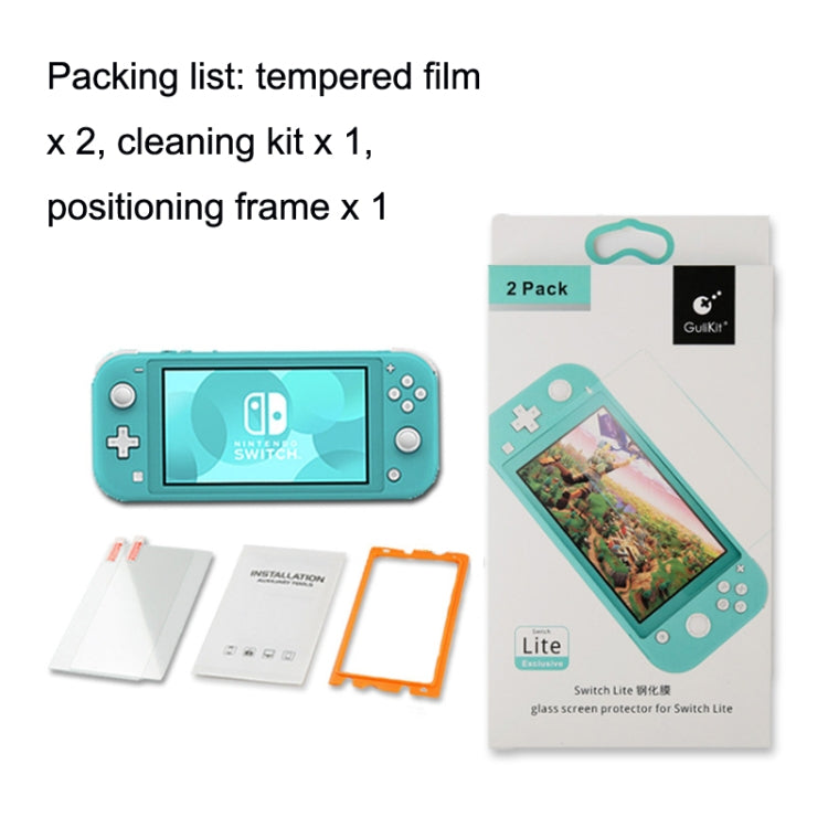 Gulikit NS12 Game Console Screen Protector HD Anti-Fingerprint Tempered Film For Switch Lite