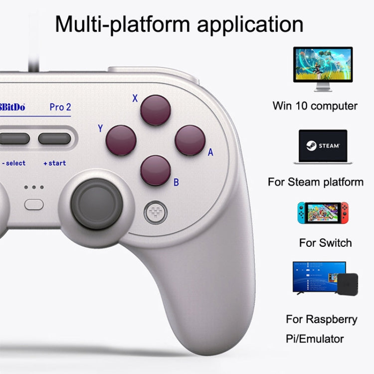 8Bitdo Pro 2 Wired Gamepad For Switch