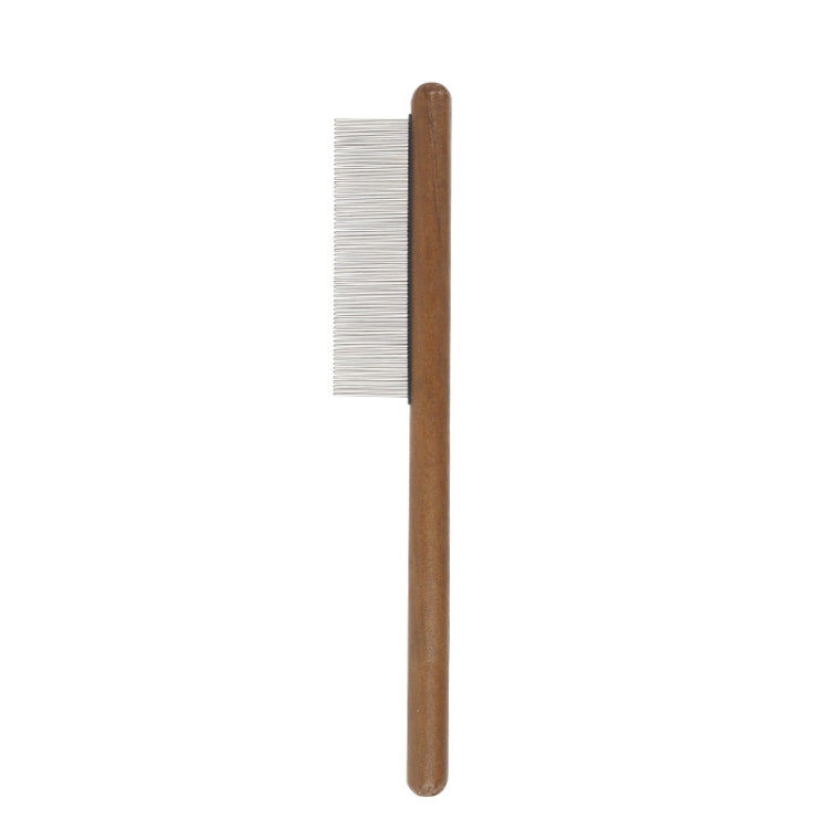 Cat Dog Solid Wood Comb For Removing Floating Hair Pet Cleaning Grooming Flea Comb