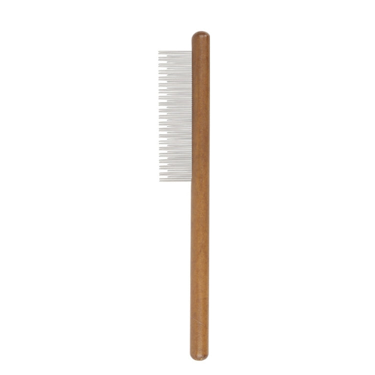 Cat Dog Solid Wood Comb For Removing Floating Hair Pet Cleaning Grooming Flea Comb
