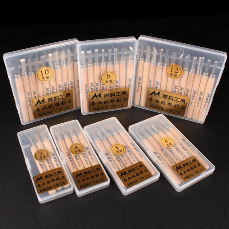 MYTEC Multifunctional Woodworking Rubber Stamp Carving Tool Knife