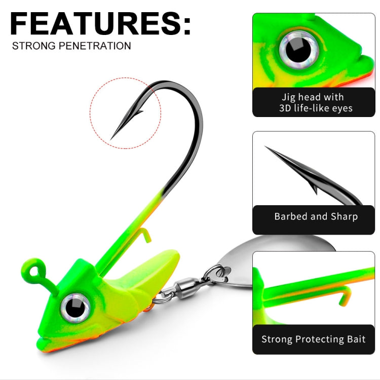 Lead Material Fish Shape Anti-hanging Bottom Hook