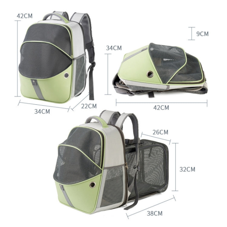 LDLC QS-067 Outdoor Breathable Can Expand Portable Pet Bag