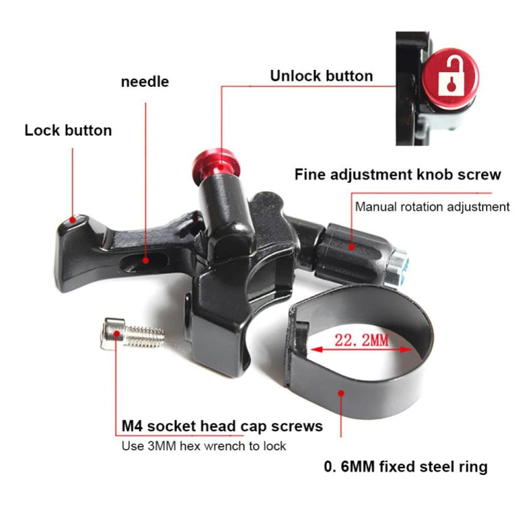 FMFXTR Bicycle Aluminum Alloy Front Fork Wire Controller, Style: