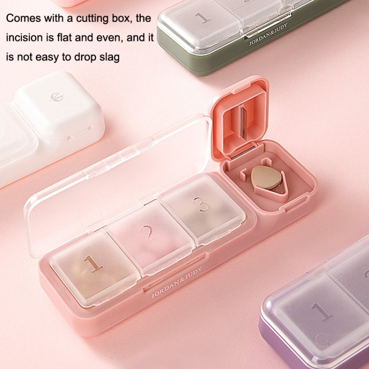 TR017 Portable Medicine Cutter Portable Mini 7 Days Sealed Separate Medicine Box