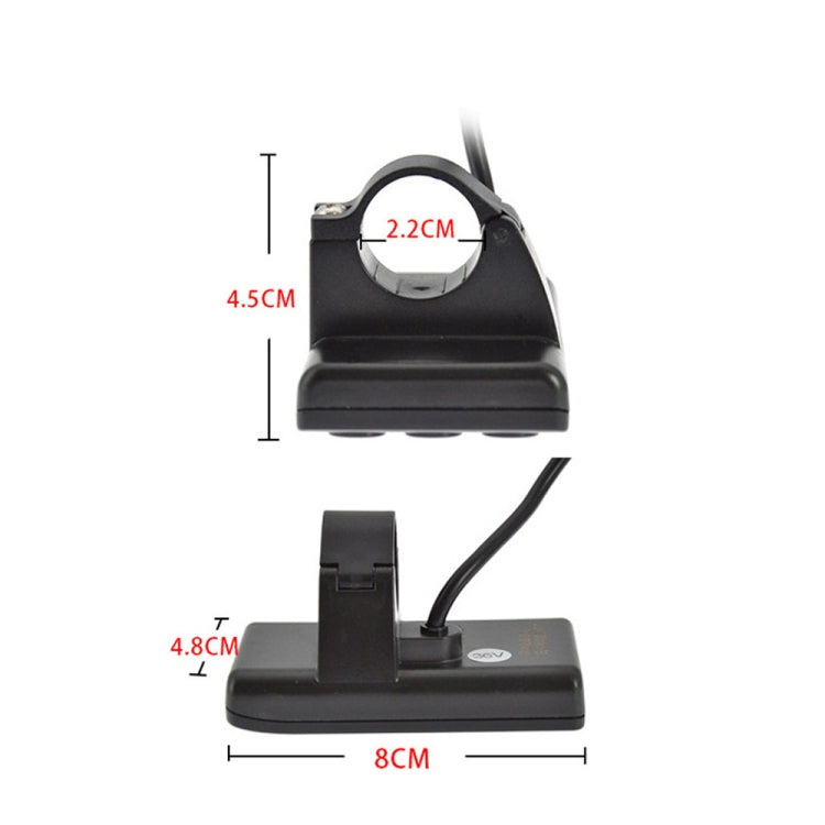 S866 Electric Bicycle Mountain Bike LCD Meter