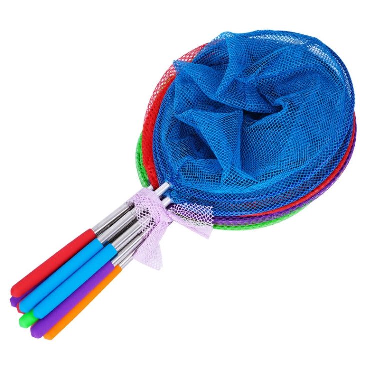 Stainless Steel Telescopic Children Catching Fish And Insects Net