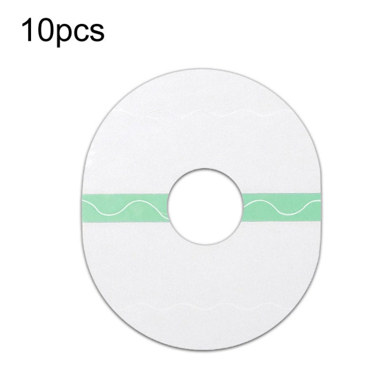 10 PCS Fixed Small Sensor TPU Transparent Adhesive Patch