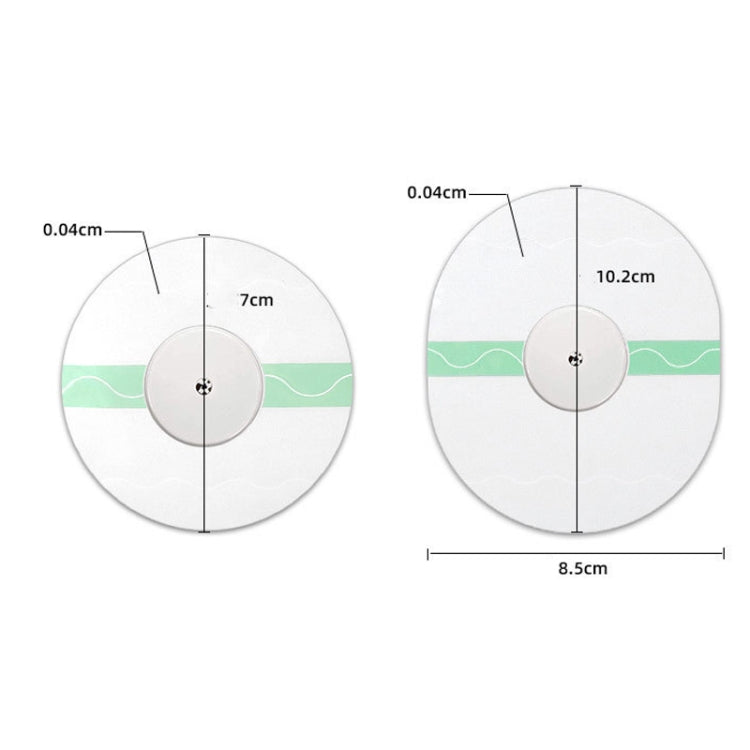 10 PCS Fixed Small Sensor TPU Transparent Adhesive Patch