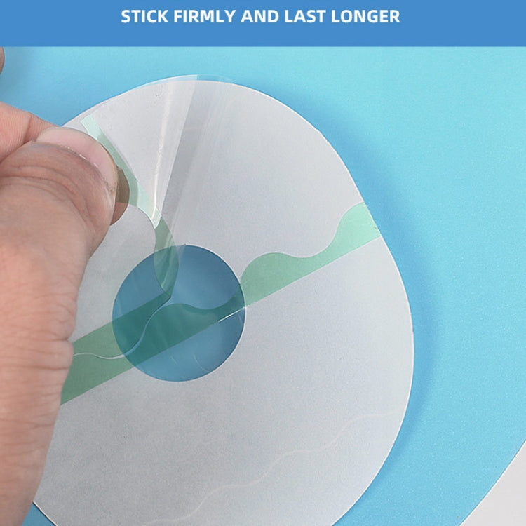 10 PCS Fixed Small Sensor TPU Transparent Adhesive Patch