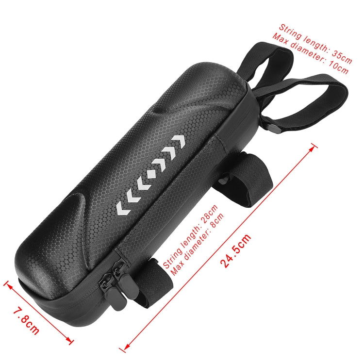 Scooter Bicycle Hard Shell Water Bottle Bag Repair Kit Full Waterproof Car Front Bag