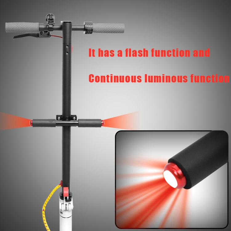 Electric Scooter T6 LED Light Front Lamp Lighted Armrest