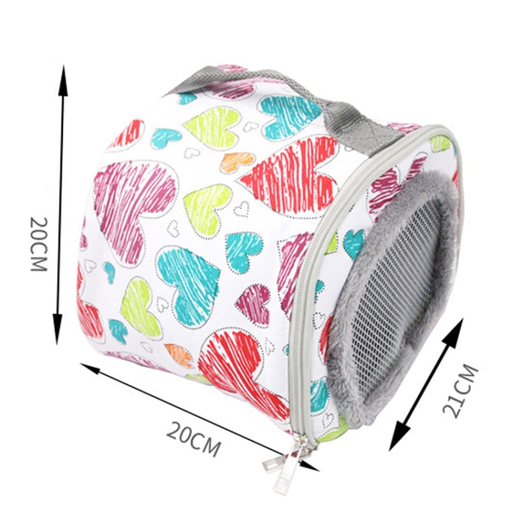 LOVOYAGER Hamsters Out Bag Summer Pet Breathable Cage