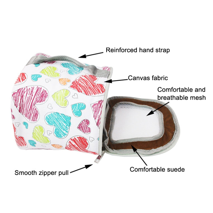 LOVOYAGER Hamsters Out Bag Summer Pet Breathable Cage