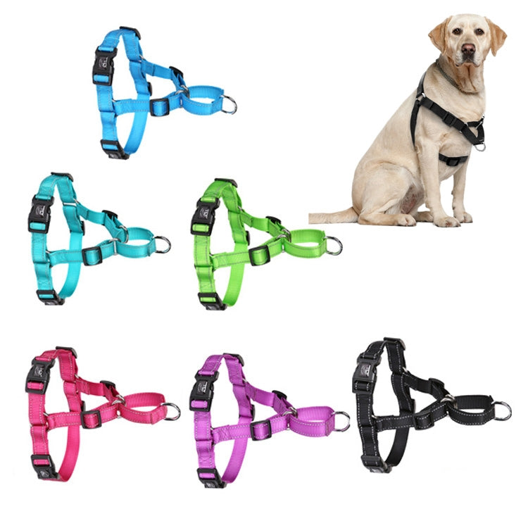 Glow Castle Pet Reflective Nylon Prevent Running Wild Chest Strap, Size: