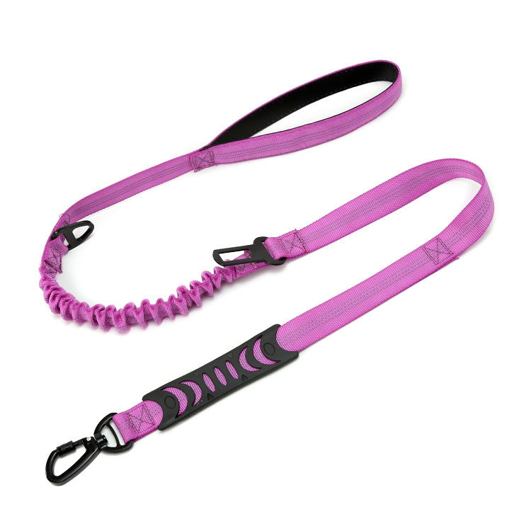 Elastic Reflective Car Dual-purpose Dog Leash