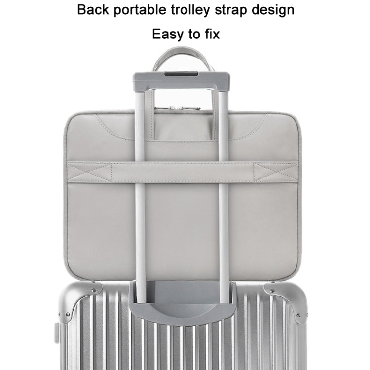 Baona BN-Q006 PU Leather Full Opening Laptop Handbag