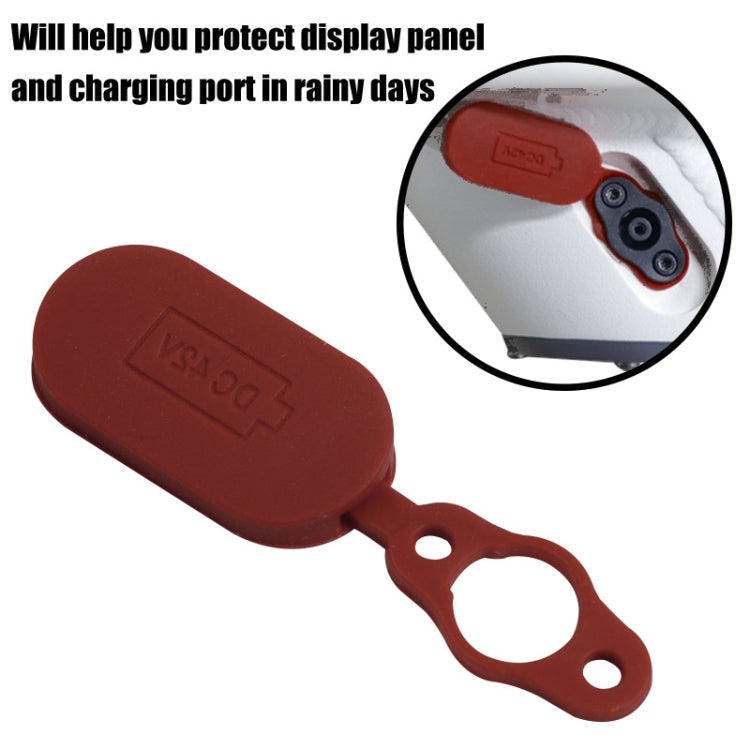 Charge Port Cover Cap Siliceone Plug For Xiaomi M365 Scooter