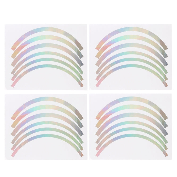 2 Sets Wheel Hub Protective Sticker For Scooter Bicycle Electric Vehicle