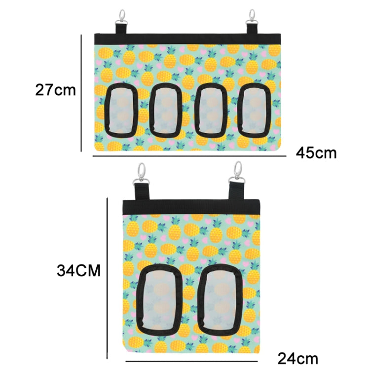 Pet Rabbit Guinea Pig Hanging Feeding Hay Storage Bag