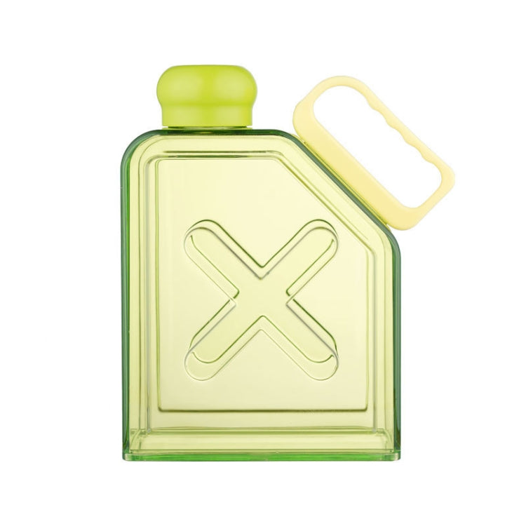 Square Fitness Sports Large Capacity Plastic Water Cup with Handle