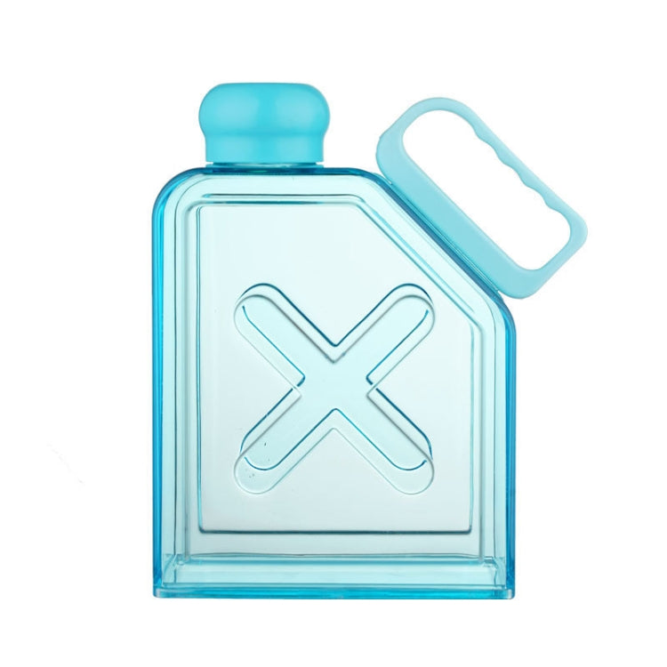 Square Fitness Sports Large Capacity Plastic Water Cup with Handle