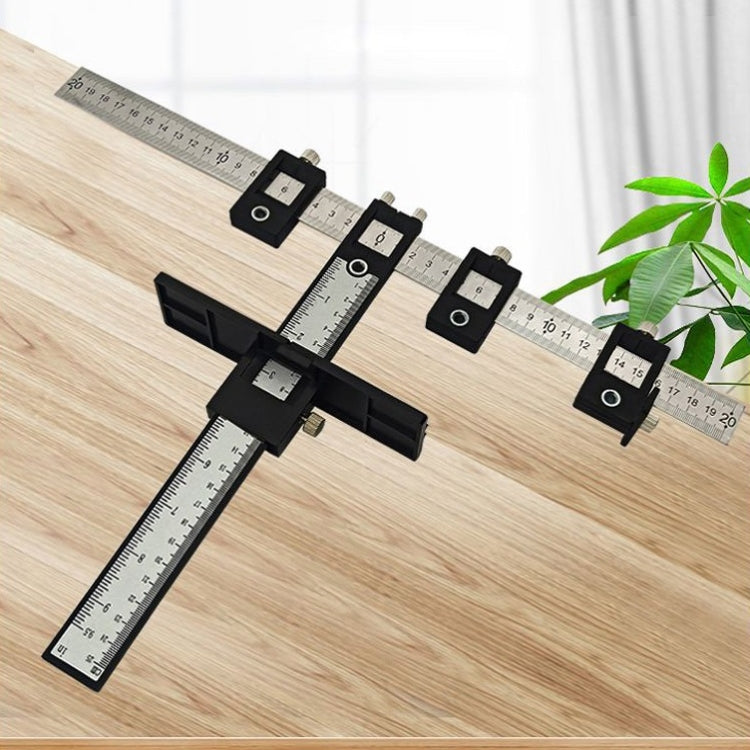 Woodworking Aid Tool Handle Punch Locator Cabinet Door Hole Opener