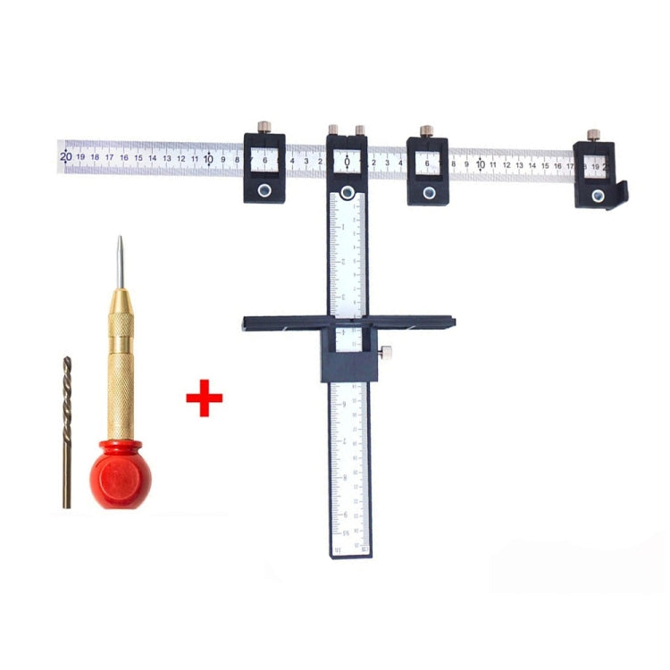 Woodworking Aid Tool Handle Punch Locator Cabinet Door Hole Opener