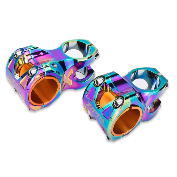 ZTTO Mountain Bike CNC Colorful Hollow Aluminum Alloy Short Riser
