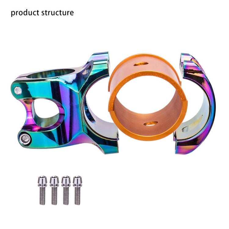 ZTTO Mountain Bike CNC Colorful Hollow Aluminum Alloy Short Riser