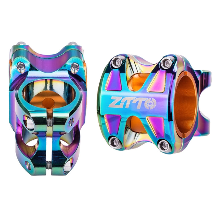 ZTTO Mountain Bike CNC Colorful Hollow Aluminum Alloy Short Riser