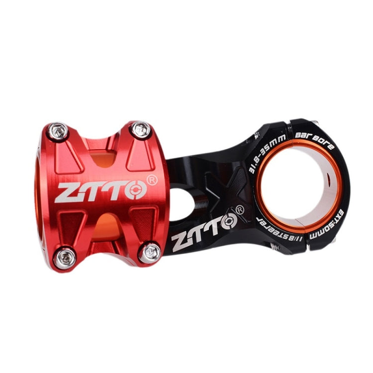 ZTTO Bicycle Handlebar Hollow 0 Degree Short Riser
